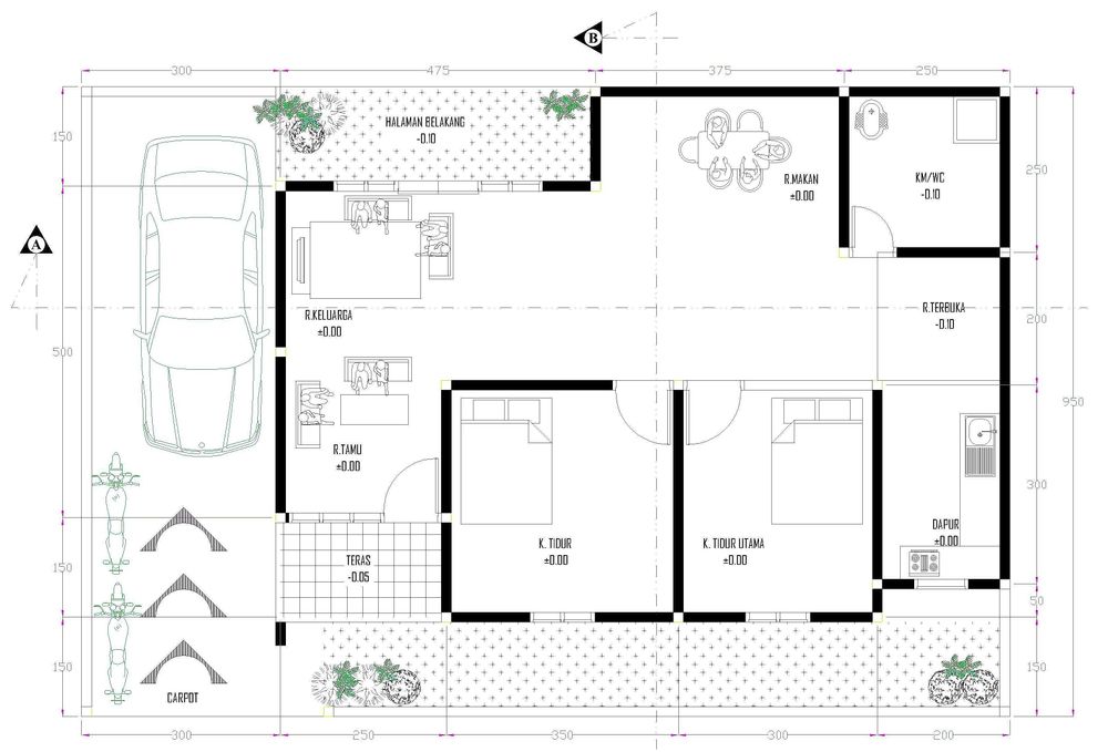 Layout Tipe 80